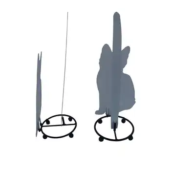 Držák na toaletní papír ve tvaru kočky, úložný stojan na ubrousky do koupelny, dárek pro milovníky koček, držák na toaletní papír 8 nejlepší prodej držák kočičí toalety - №4