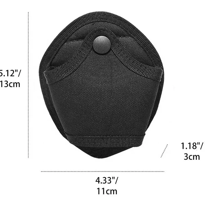 Universal Tactical Waist Pockets Handcuff Holder Bag Cover Outdoor Sport Quick Pull Bag Handcuff Case Pouch Tactical Accessories