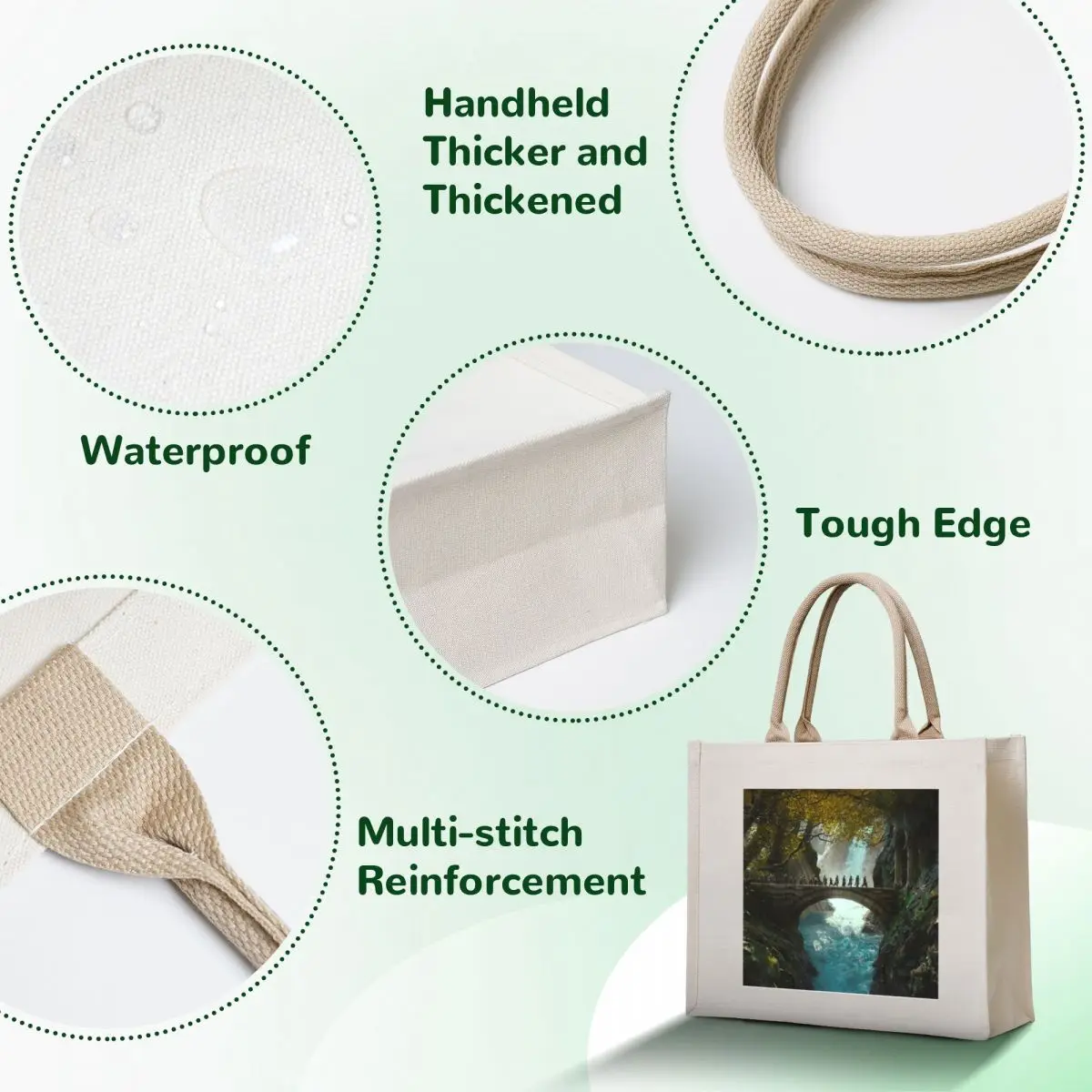bridge Tote Bag shopper bags for women shopping bag logo Gift bag