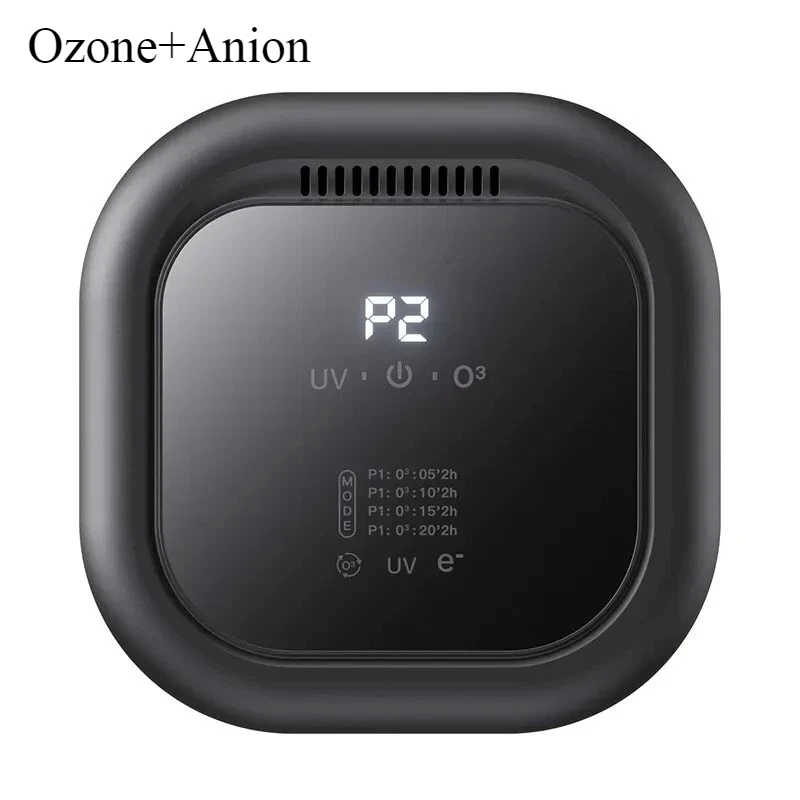 Generador de Ozono + Aniones + UV + Purificador de Aire con Aromaterapia para el Hogar, Elimina Formaldehído, Humo y Olores, Limpiador de Aire con Iones Negativos