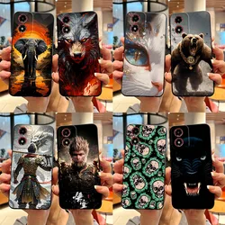 For Moto G04 Case Motorola Moto G04S Cover 2024 Black Myth Wukong Soft Silicone Phone Fundas For Moto G04 XT2421-2 G 04 S Bumper