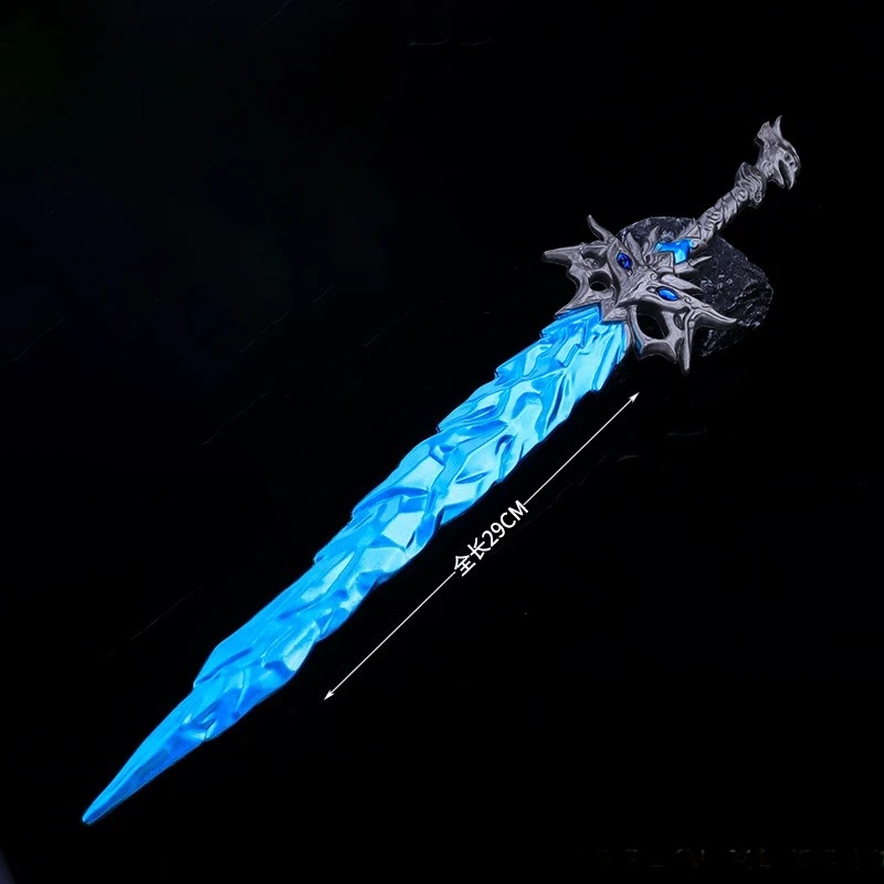 29cm/11.42in Long Swords Weapons Model High Quality Figure Desktop Display Ornaments Collection Birthday Gift for Girl Boy Toys
