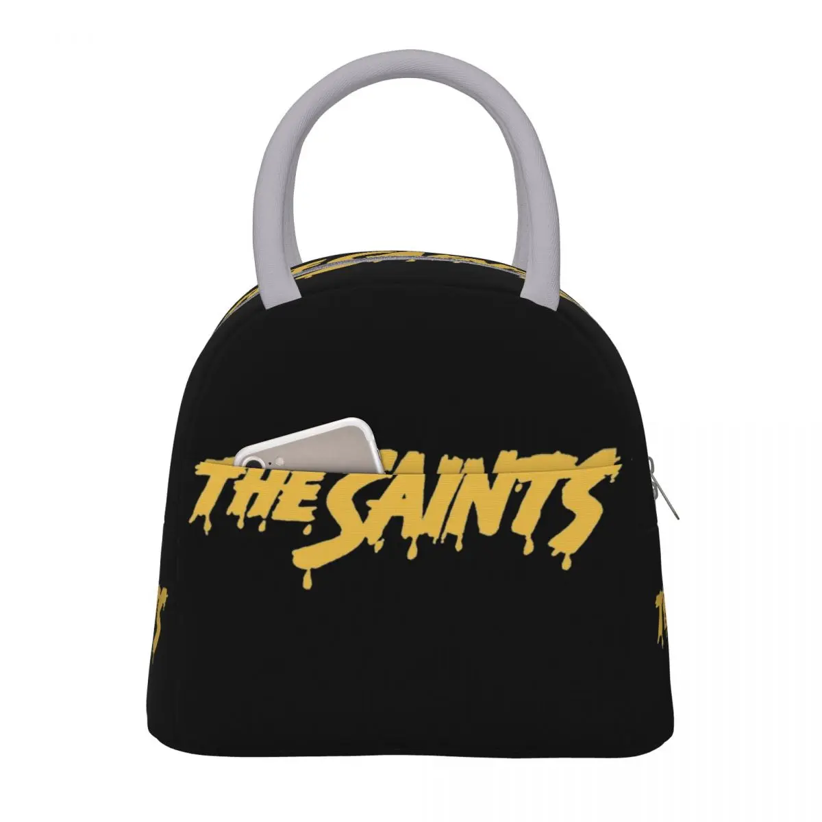 The Saints Rock Metal Band Product Insulated Lunch Bag For School Storage Food Boxes Leakproof Cooler Thermal Lunch Boxes