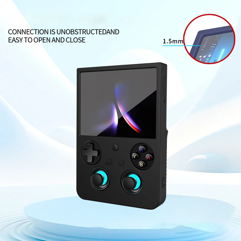 Picture 4: For Anbernic RG477V Game Console Soft Protective Silicone Case With 4Pcs Joystick Caps Soft Case RG477V Game Accessories
