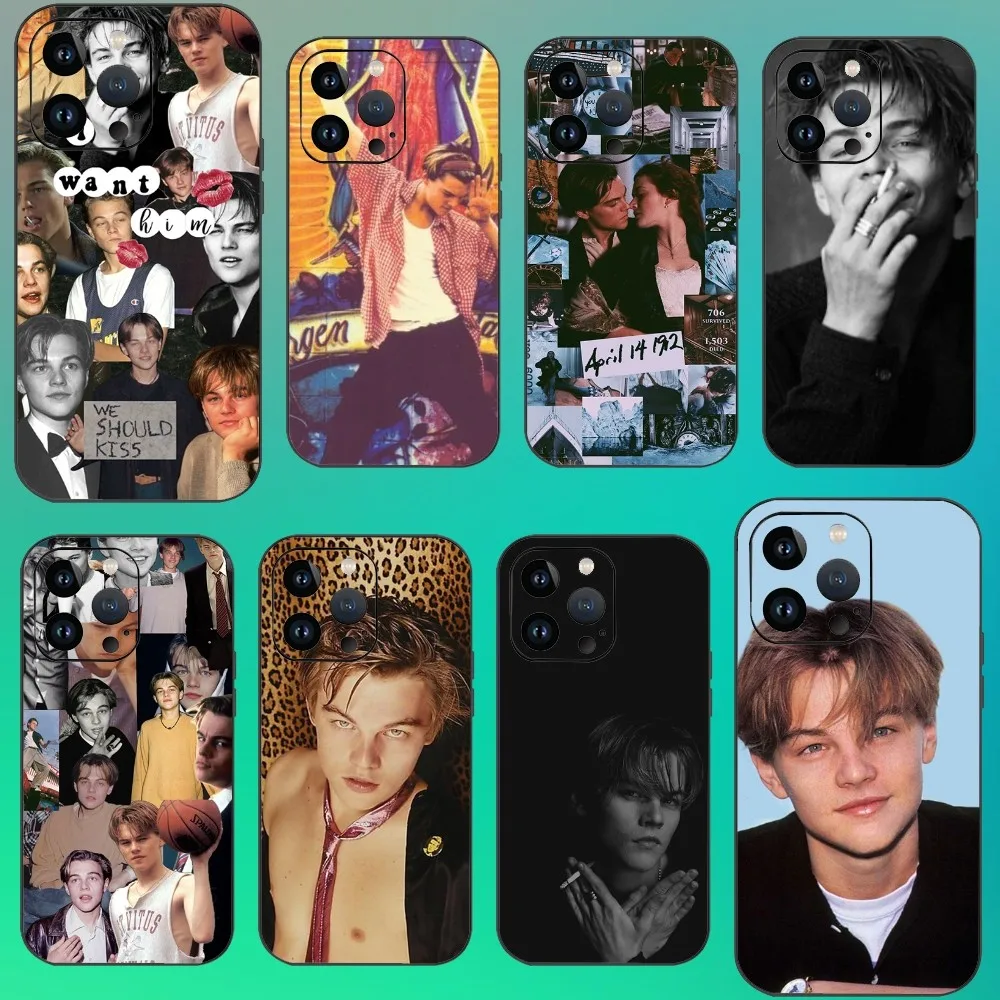 Leonardo DiCaprio Phone Case For Iphone 16 15 11 13 14 Pro Max 7 8 Plus X Xr Xs Max 12mini Cover Case