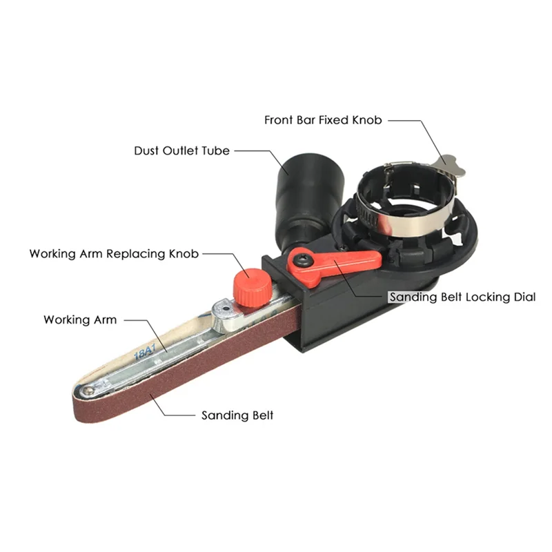

A69ebelt Sander Accessories Angle Grinder To Belt Sander Set Angle Grinder Belt Sander Accessories Belt Sanding Machine Accessor