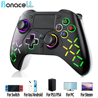 Wireless Gamepad For Switch/Steam/PS4/PS3/Apple/Android/Windows Bluetooth Gaming Controller Trubo Control Console Joystick