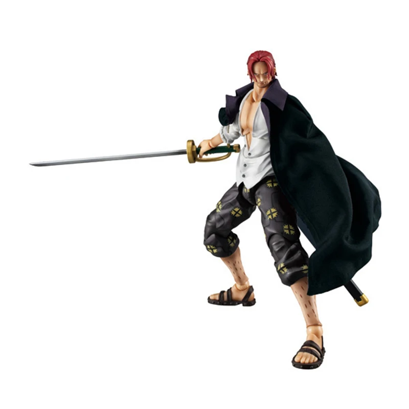 En Stock Original y genuino Mega House VARIABLE ACTION HEROES Shanks Ver.1.5 figura de acción de Anime de una pieza muñecas de modelos coleccionables