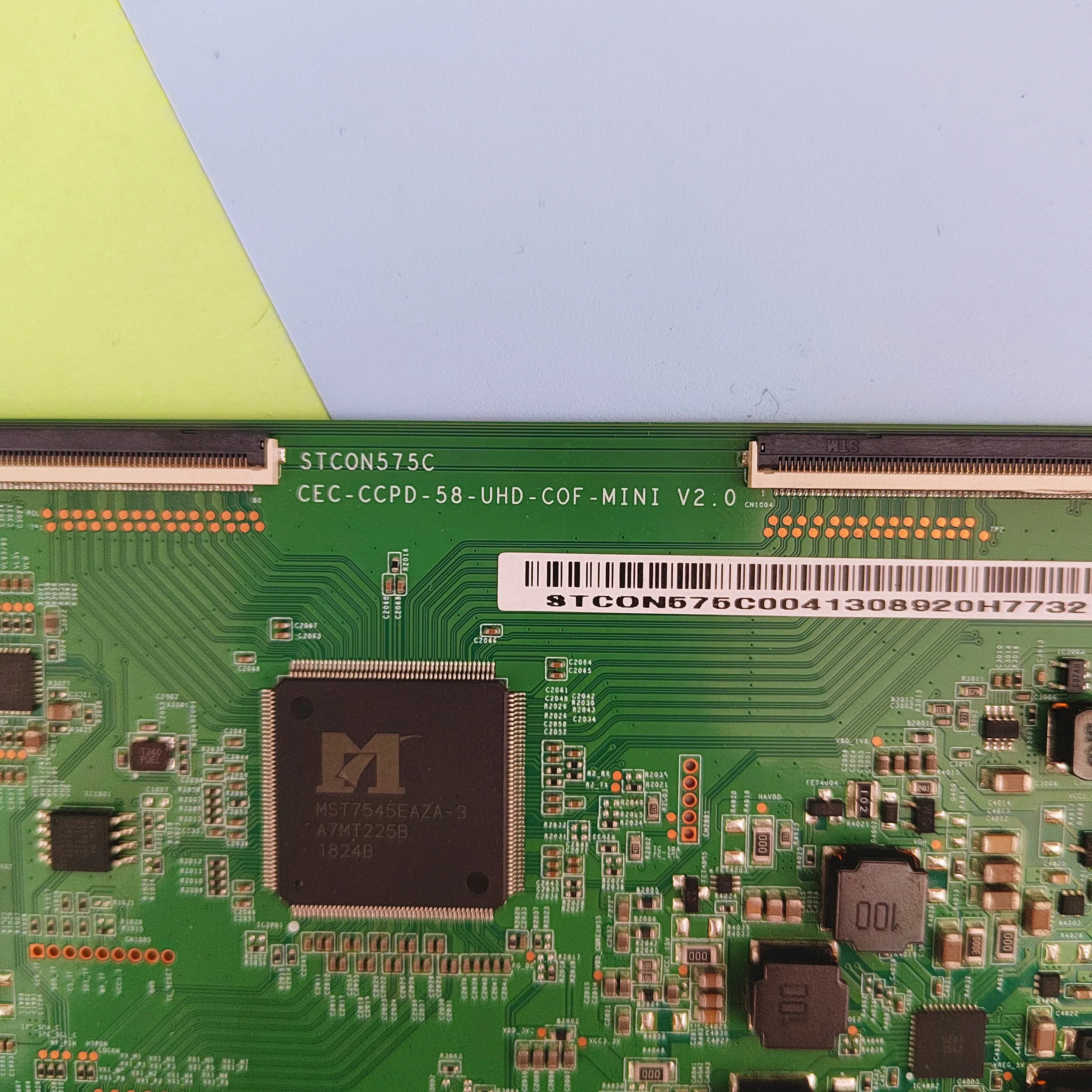 TV 로직 보드 CEC CCPD 58 UHD COF 미니, CEC-CCPD-58-UHD-COF-MINI V2.0 STCON575C T-con 보드, 58 인치, 58 인치
