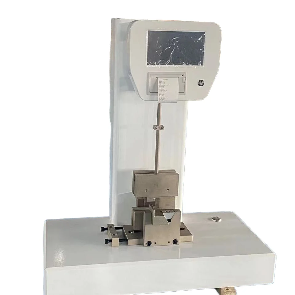 simply supported beam impact testing machine impact toughness test of non-metallic materials