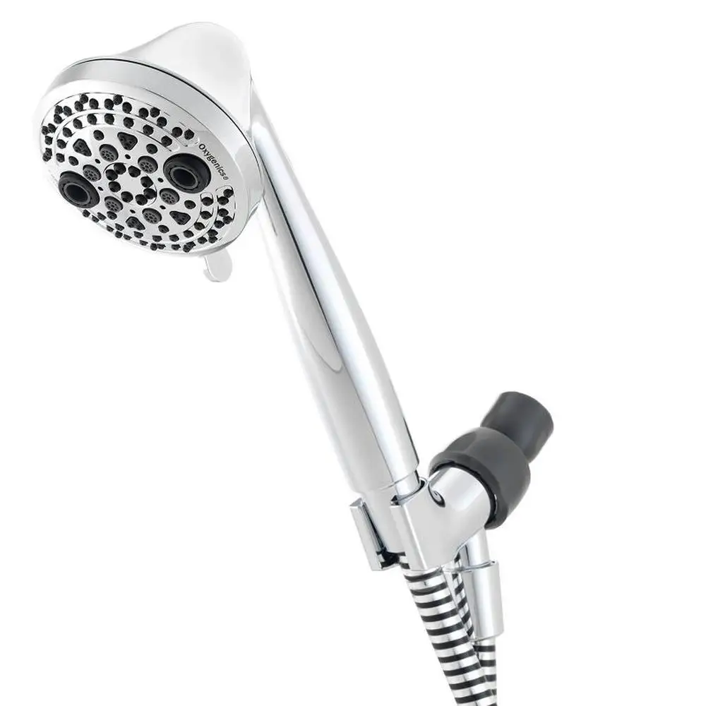 

Handheld Shower Head 5 Spray Settings High Pressure WaterSense Certified