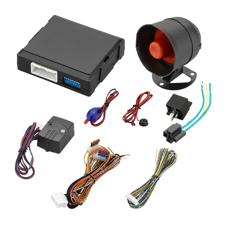 2 Way 4G GPS/GSM Car Alarm System PKE Keyless Entry & Push Button Engine Start/Stop App Control Two-Way Remote Engine Start