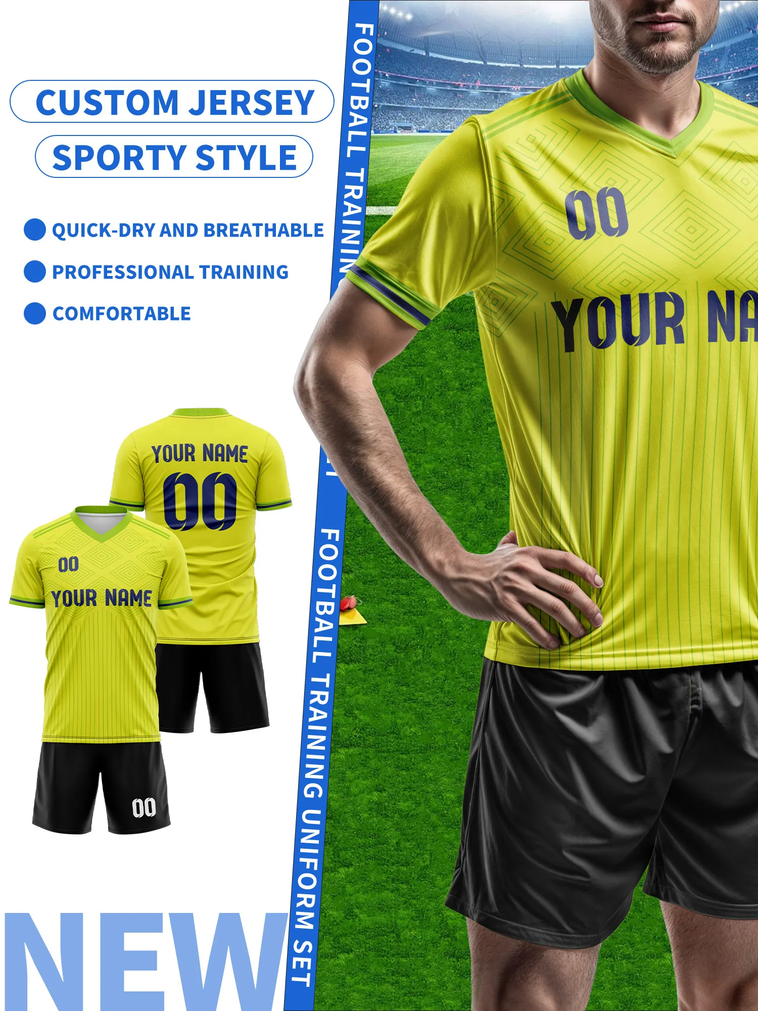 

Спортивные футболки с V-образным вырезом для мужчин и женщин 2026 года с индивидуальным именем и номером, быстросохнущие, модные, с технологией сублимации