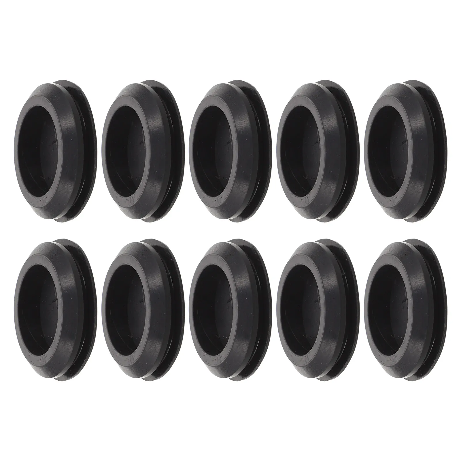 10Pcs Black Silicone Stopper Plug Food Grade Round Hole 3.5-4Cm Flush Seal Rubber Plug for Panel Knockout Covers Dustproof - view 6