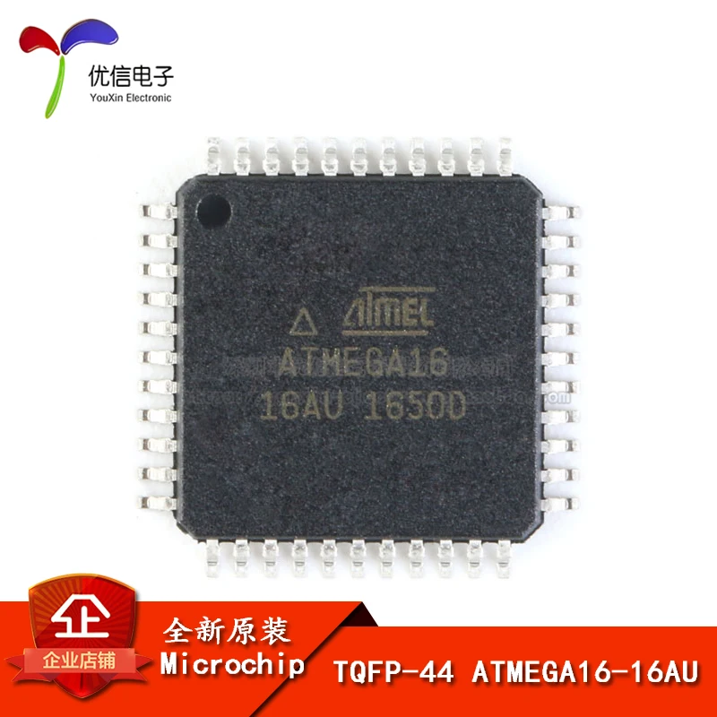 

5pcs original authentic patch ATMEGA16-16AU chip 16K flash 8-bit microcontroller