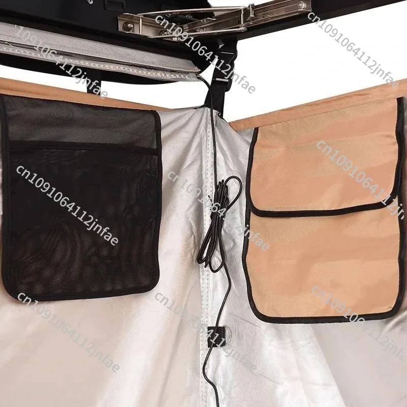 Off-road Camping Shower Tent - 4x4 Portable Car Side Awning with 50L-80L Water Capacity