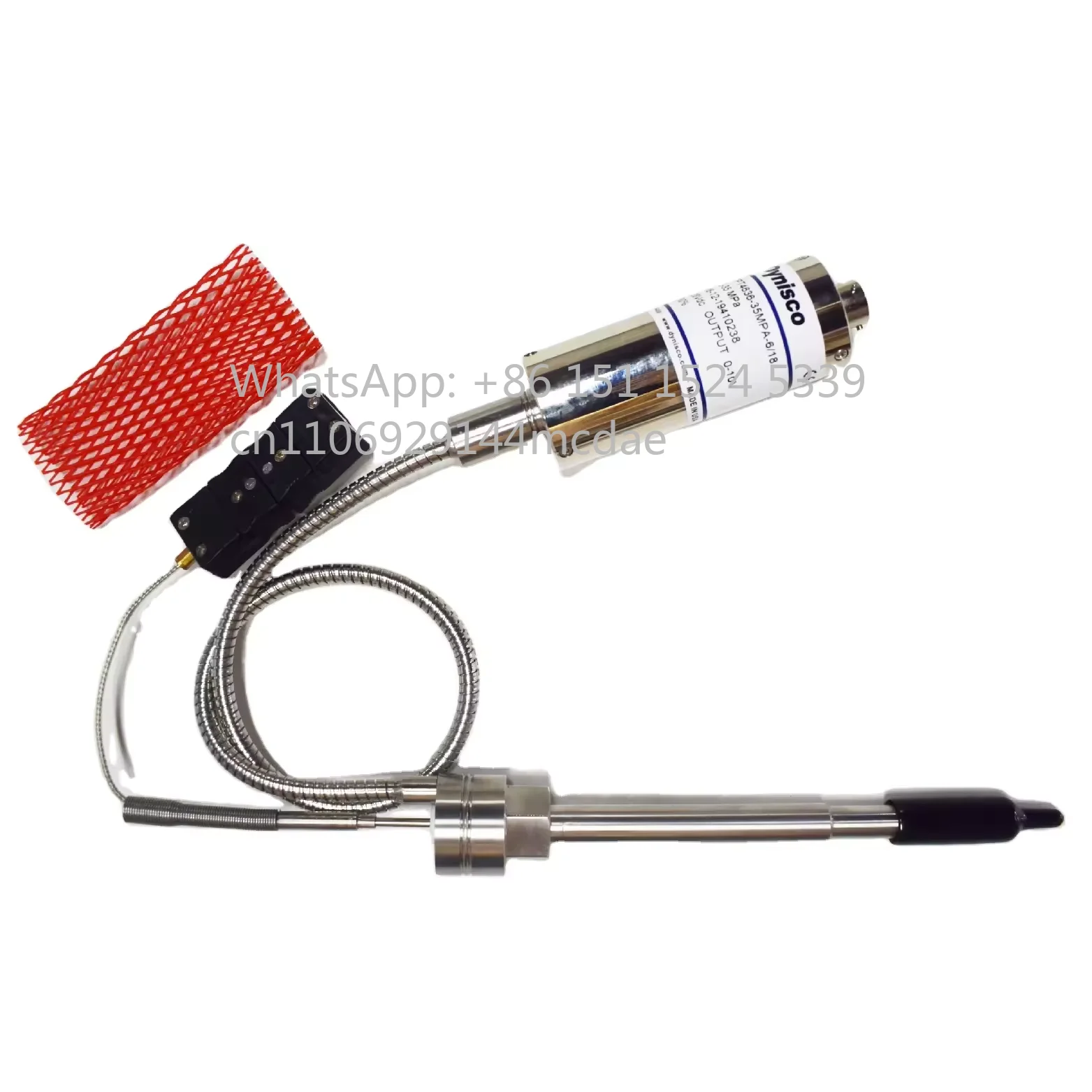 

Replacement Melt Pressure Sensor for Dynisco American Danisco TPT4634 TPT4636 Pt4624 Pt4626 6/18 Industrial Process Pressure
