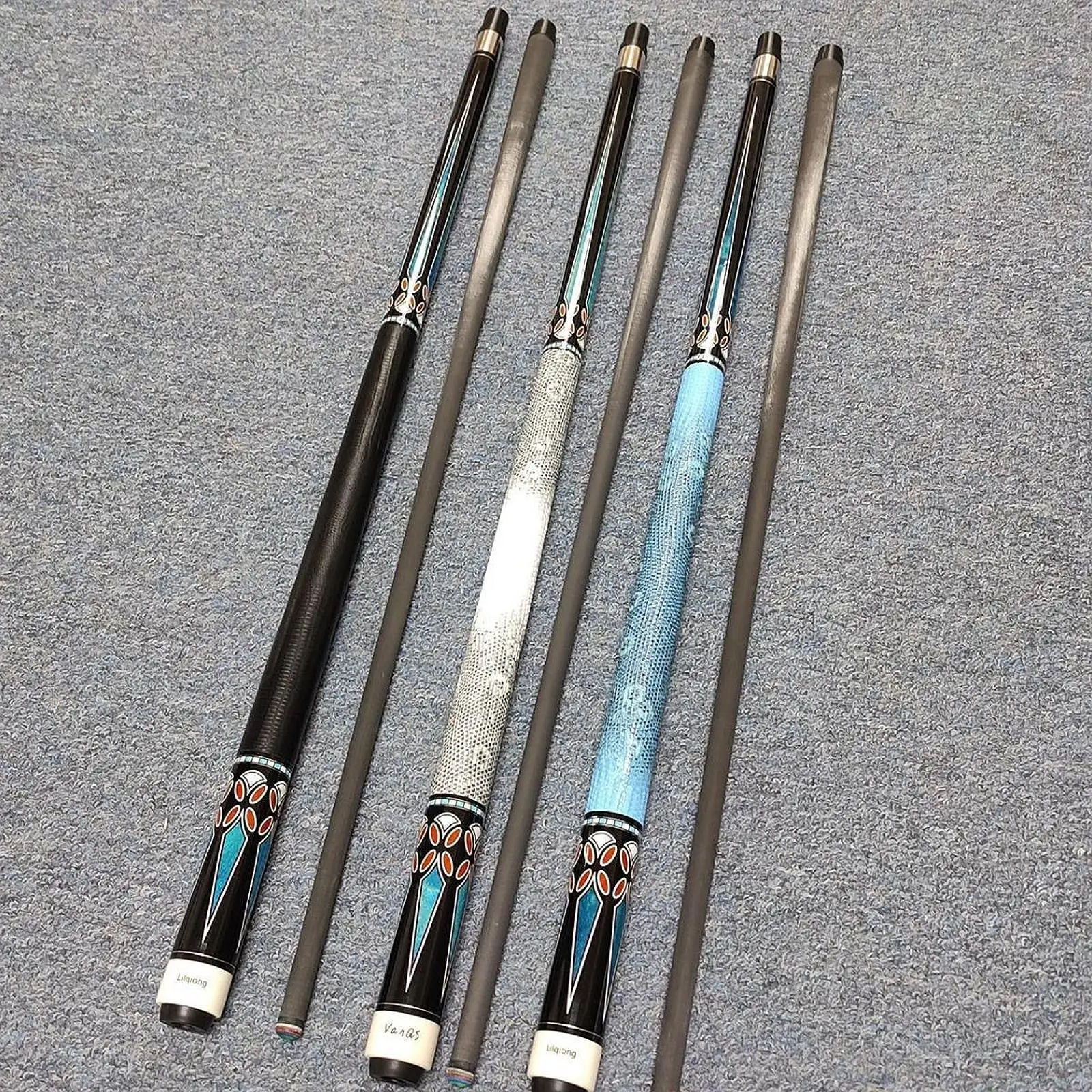 

Бильярдный кий с девятью шариками, портативный бильярдный кий 57 дюймов для тренировок для мужчин, женщин и взрослых