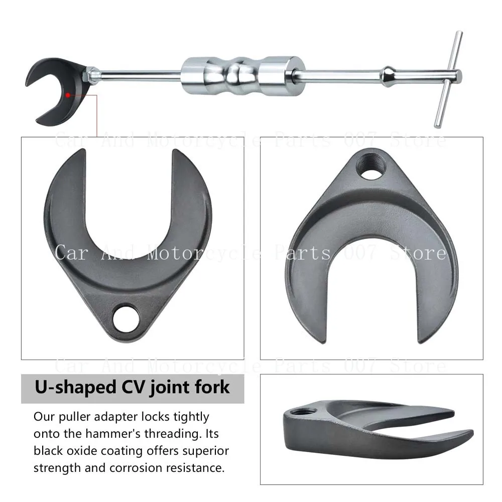 NEW  Inner CV Joint Puller Tools Long Inner Axle Slide Hammer Removal Fork Tool Repair Tool