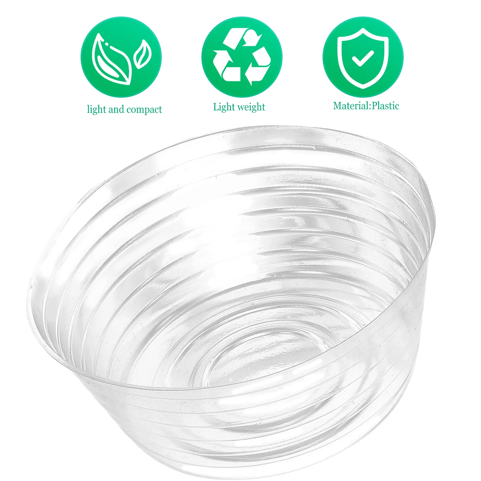 

10Pcs Plastic Flowerpot Saucer Drip Tray Thickened Planter Base Indoor Garden Balcony Pot Tray Plant Trays for Indoors No Holes