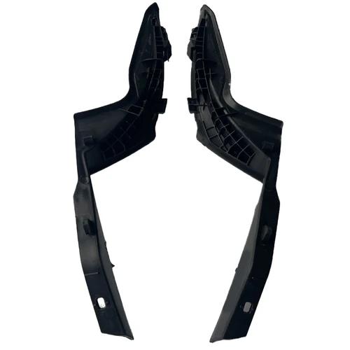 Imagen 2 del producto Para Toyota limpiaparabrisas delantero de coche cubierta embellecedora de extensión de capó lateral para HILUX para REVO 2015-2017 53866-0K050 53867-0K050