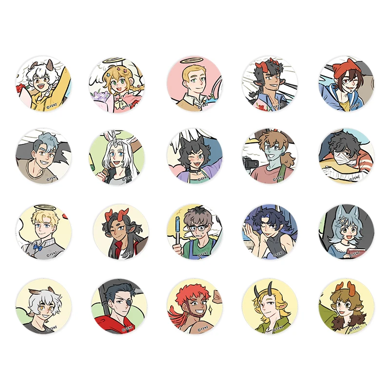 เข็มกลัดโลหะดีบุกแท้ All Saints Street ของแท้พร้อมส่ง ของตกแต่งตุ๊กตา อุปกรณ์เสริมอนิเมะ ฟิกเกอร์เกม ของเล่นเด็ก ของขวัญ