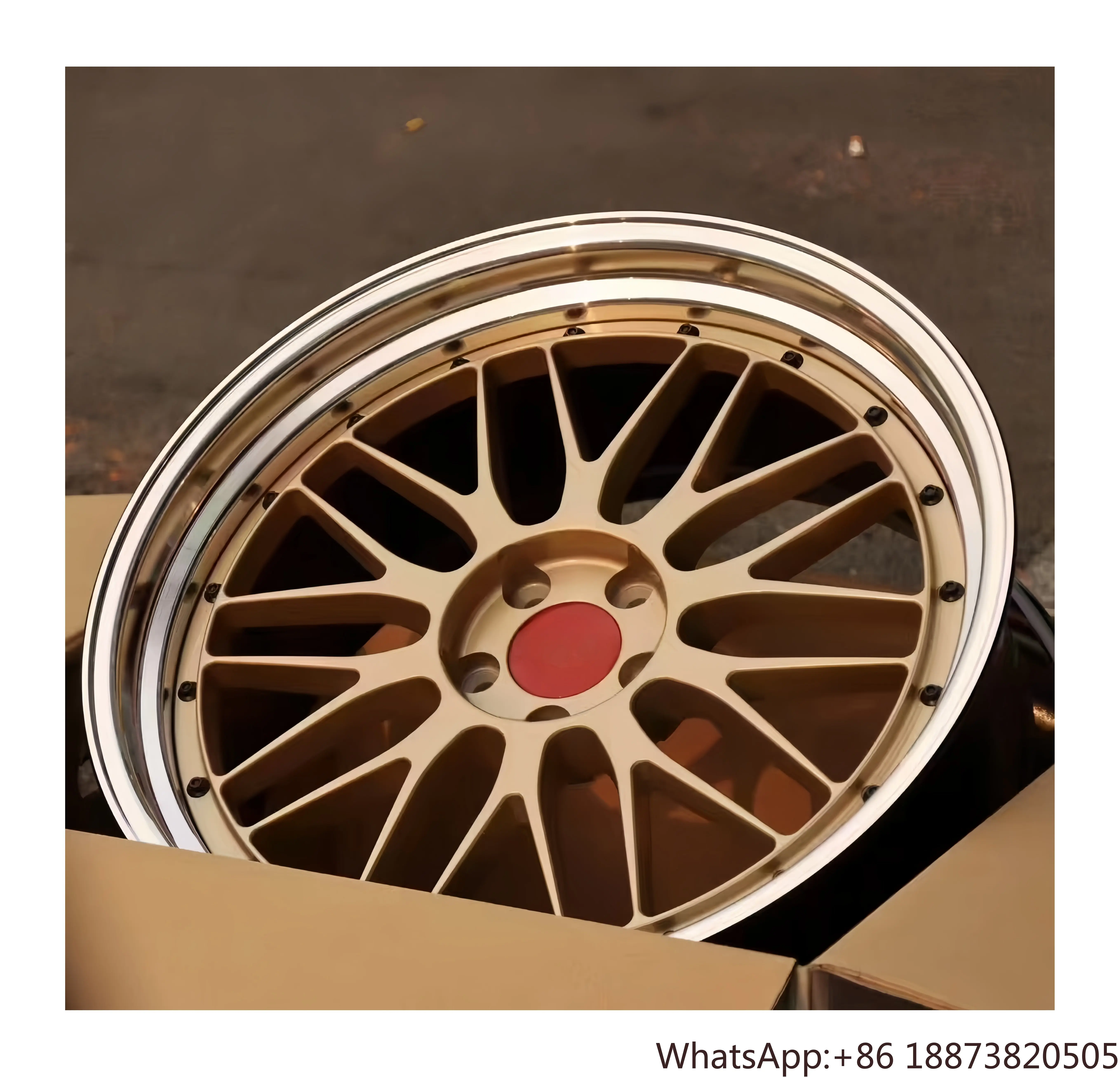 

2 Piece Forged 5x114.3 Wheel 18 19 20 Inch Rim Deep Concave Alloy Wheel Luxury for Ferrari Roma Spider 296 GTS F80 Daytona