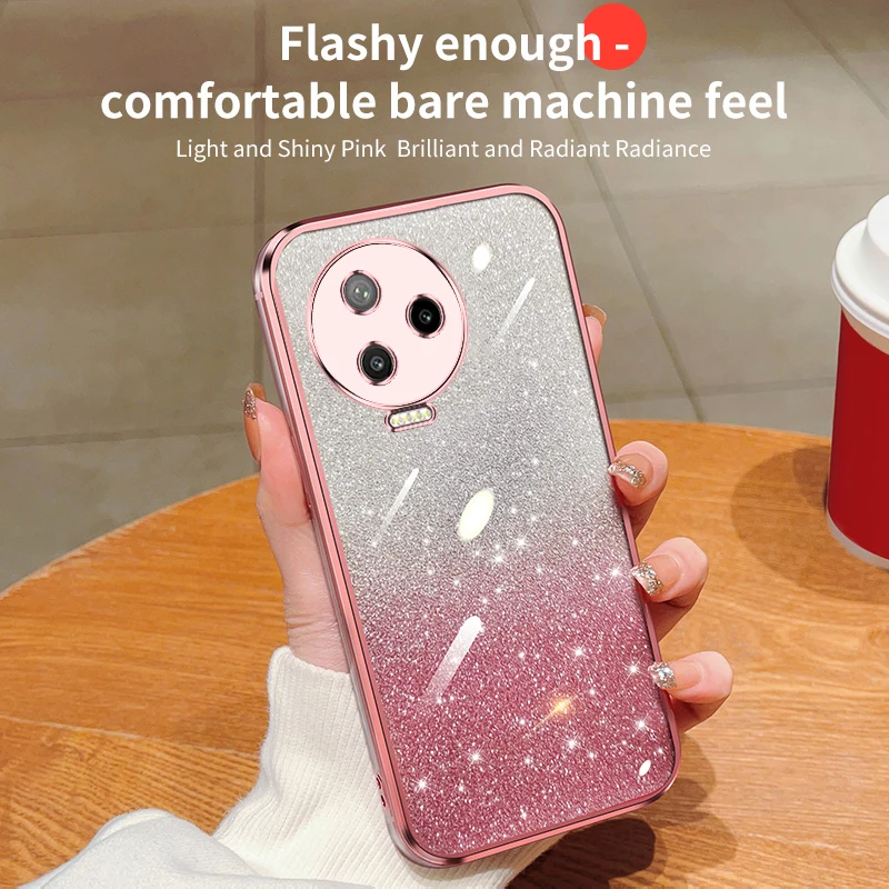 6D Plating Glitter Case for Infinix Note 12 Pro 4G Soft Silicone Protection Full Camera Phone Cover InfinixNote12Pro X676B Coque