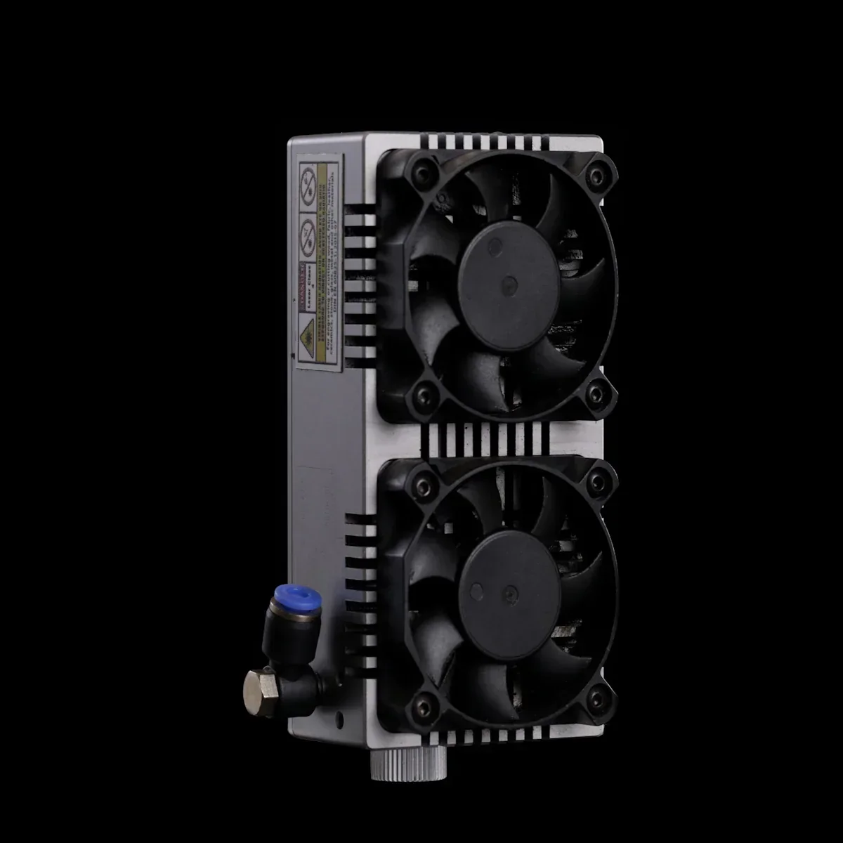 Industrial 10800 RPM Double Ball Bearing Cooling Fan - Compatible with E80 Laser Module & Electronics