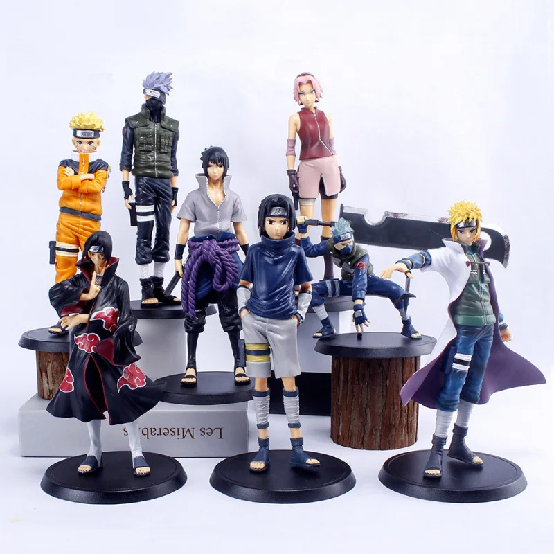 Brandneue Naruto Anime-Figur Shippuden Modell Uchiha Itachi Sasuke Pain Kakashi Actionfiguren Puppen Dekorationen PVC Spielzeug Geschenk