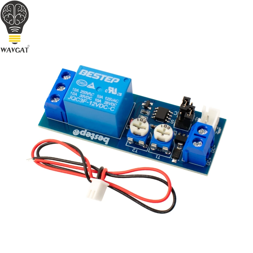5V 12V 24V Infinite Loop Single Delay Dual Adjustable/Multifunktions-Relaismodul/Verzögerungsschaltungsmodul