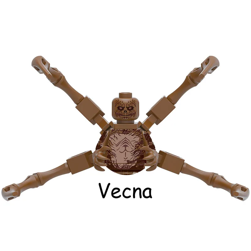 New Style! The Horrible Movie Dustin Mike Vecna Will Eleven Demogorgon Model Figure Blocks Construction Bricks Toys For Children view 5