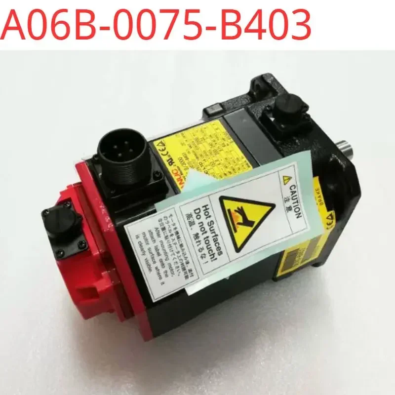 A06B-0075-B403 Second-hand tested ok    servo motorin good Condition