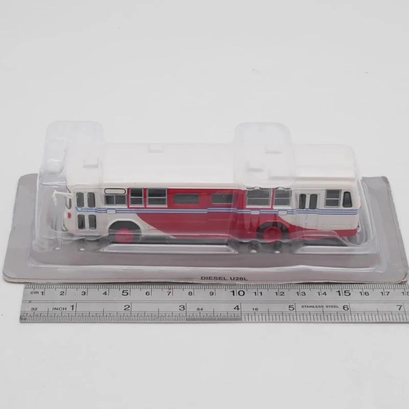 IXO Diecast 1:72 Scale Diesel U20L Bus Alloy Classic Car Model Finished Product Simulation Toy Collection Static Model Ornament