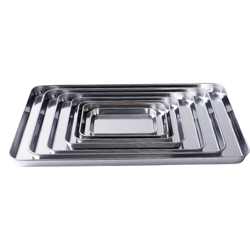 

Экспериментальный лоток из нержавеющей стали с плоским дном, материал 304, устойчивая к кислотам и щелочам квадратная пластина