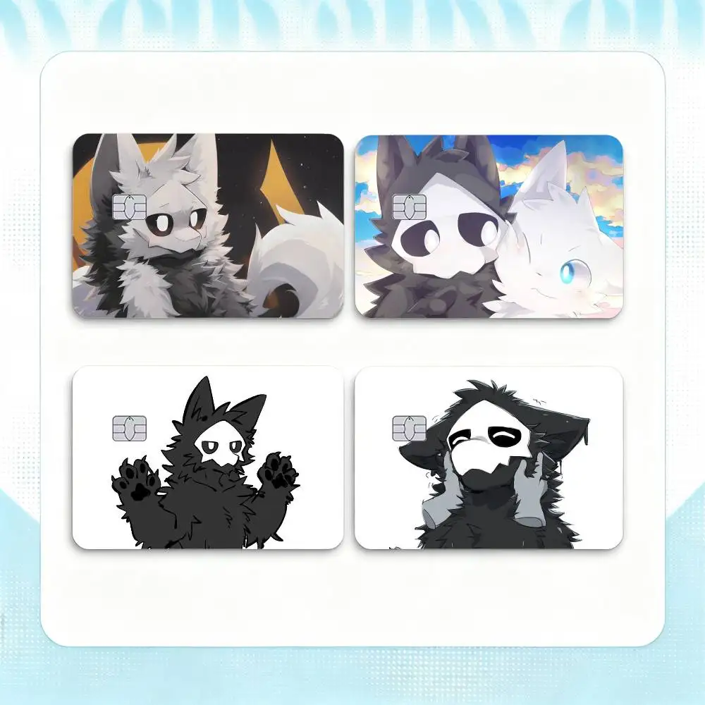 Furry Art P-Puro Changed-D  Credit Card HD Stickers Game Card Decal Small Chip Waterproof Sticker Gift
