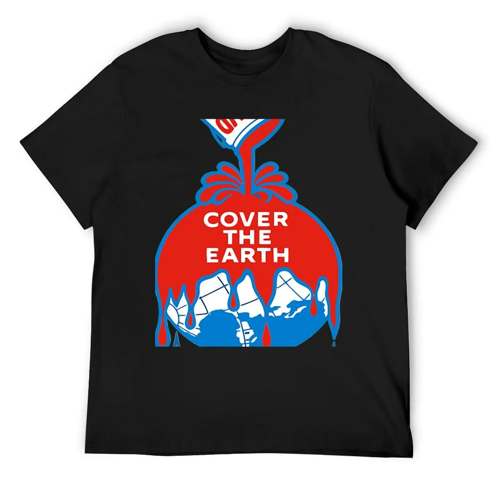 

Sherwin Williams Cover The Earth T-Shirt vintage t shirts man clothes customs fashion shirts men workout shirt