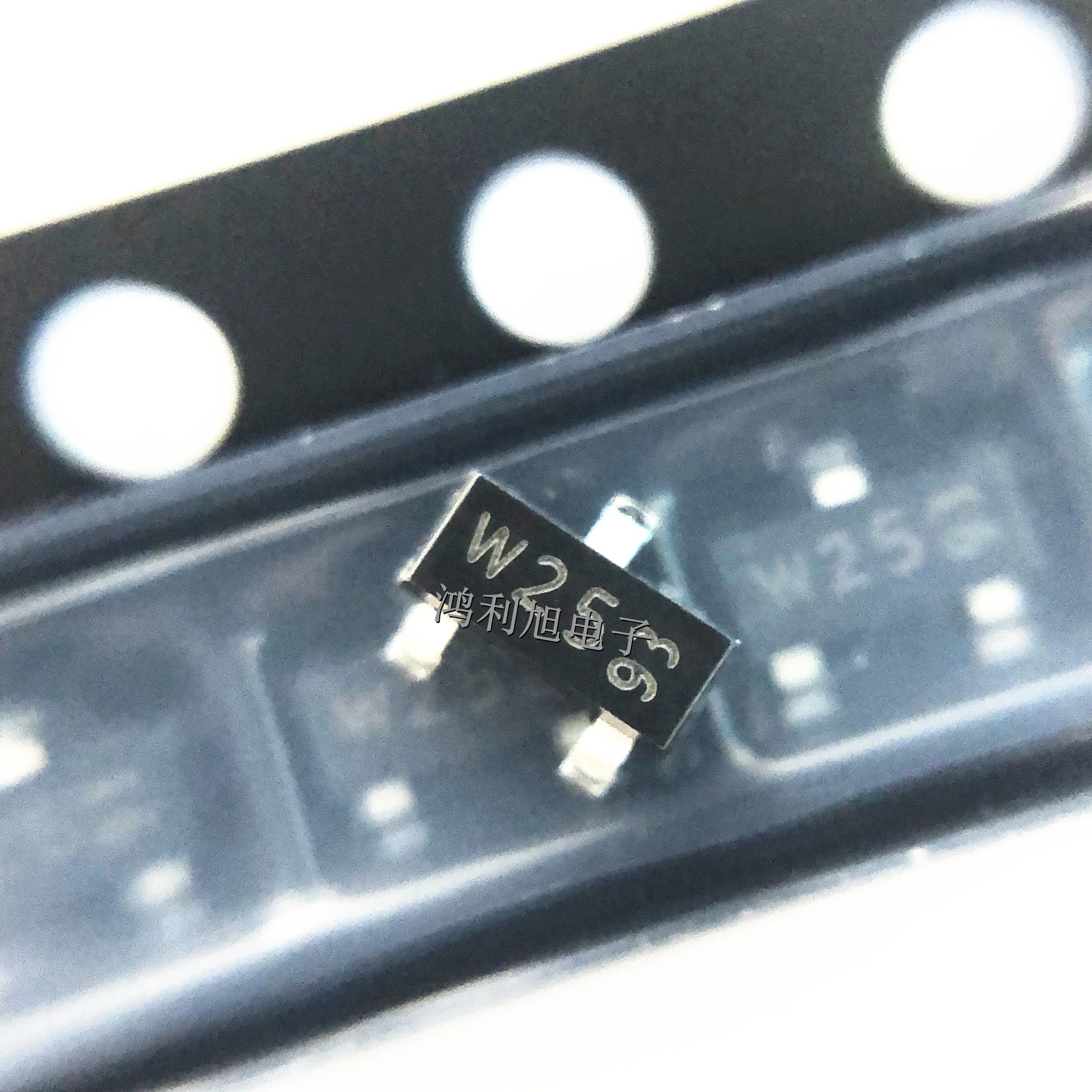 

50PCS/Lot PDTC123JT PDTC123JT,215 MARKING:W25 Trans Digital BJT NPN 50V 0.1A 250mW 3-Pin SOT-23 T/R