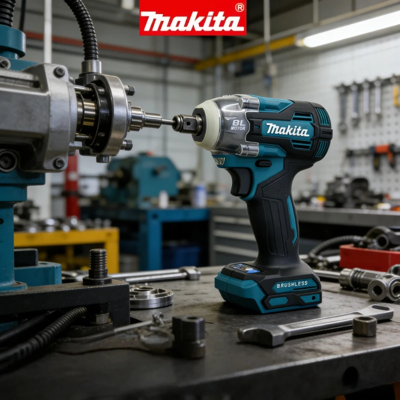 

Аккумуляторный шуруповерт Makita TW004G 18В, бесщеточный, без зарядного устройства и аккумулятора