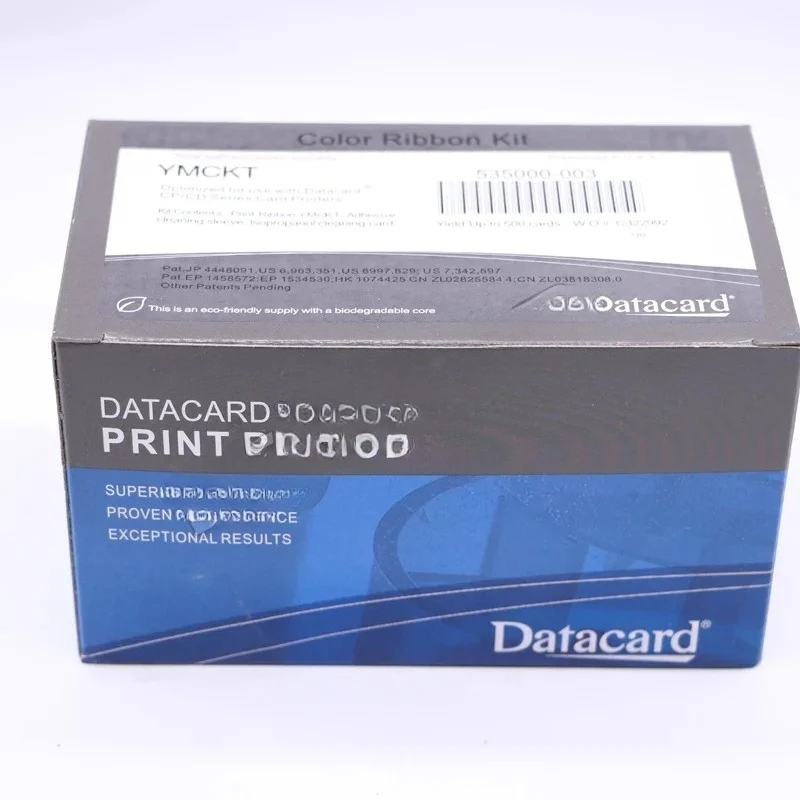 Original Datacard CD800 id card printer ymcko color ribbon 535000-003