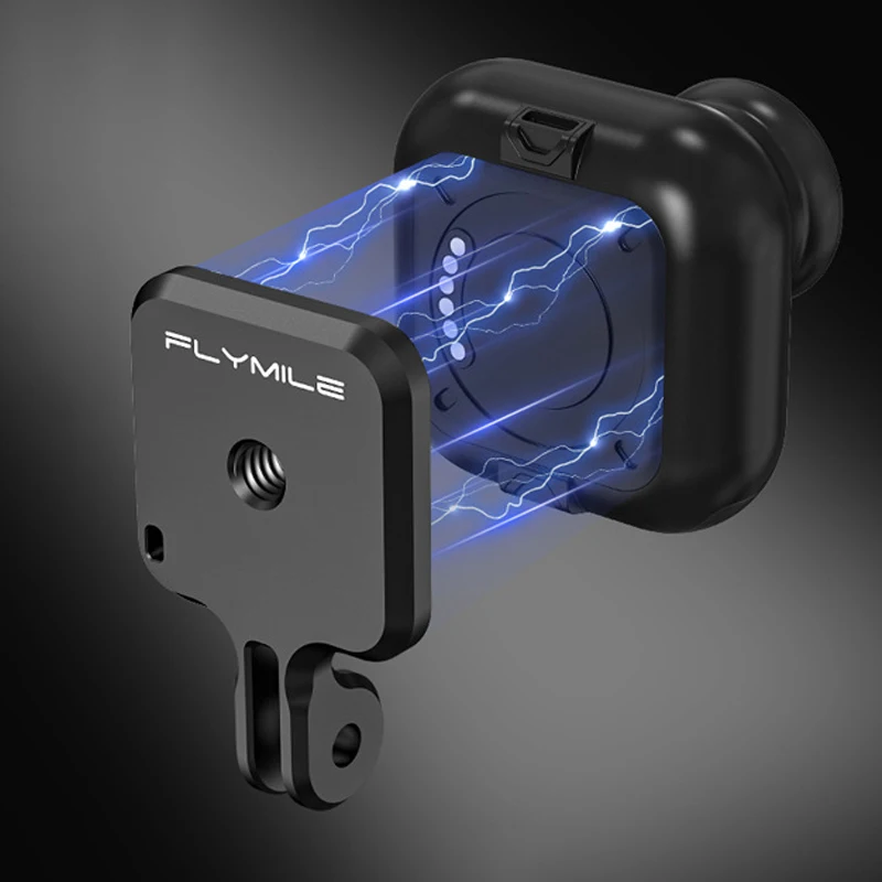 

Магнитная быстросъемная задняя панель для 360° Go, сверхлегкий металлический адаптер, подставка, кронштейн, аксессуары для камеры