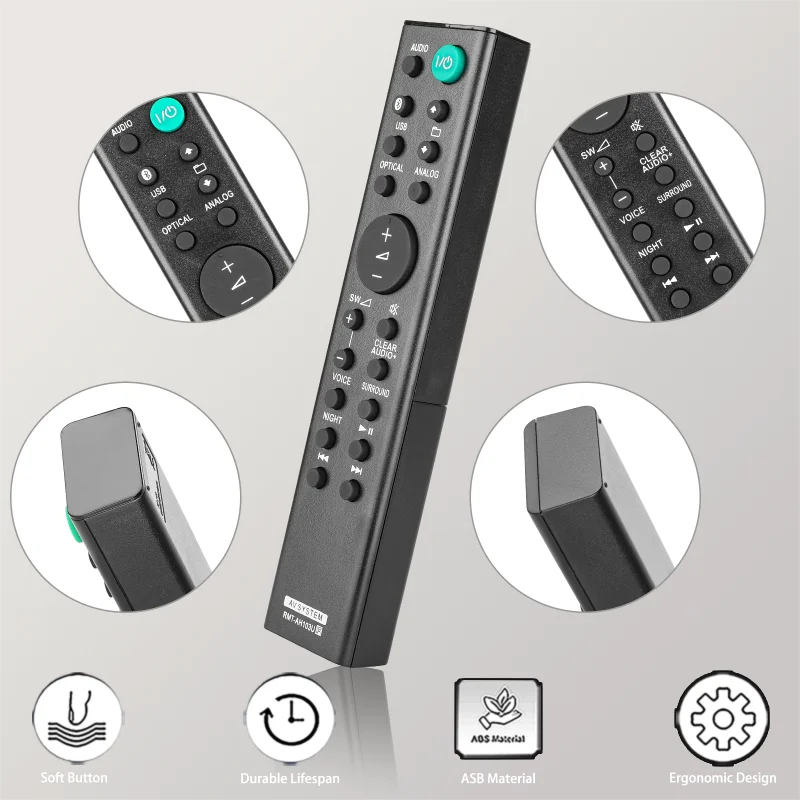 

RMT-AH103U For Sony Remote Control Compatible With Sony Sound Bar HT-CT80 HT-CT180 HT-CT80BT SA-CT180 SA-CT80 SS-WCT80 Replaceme
