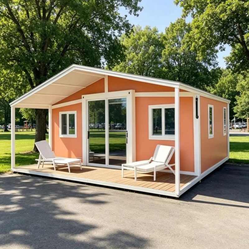 20ft/40ft Portable Container House Solar Powered Prefab Expandable Cabin with 1 Bedroom Kitchen Bathroom Living Room Durable