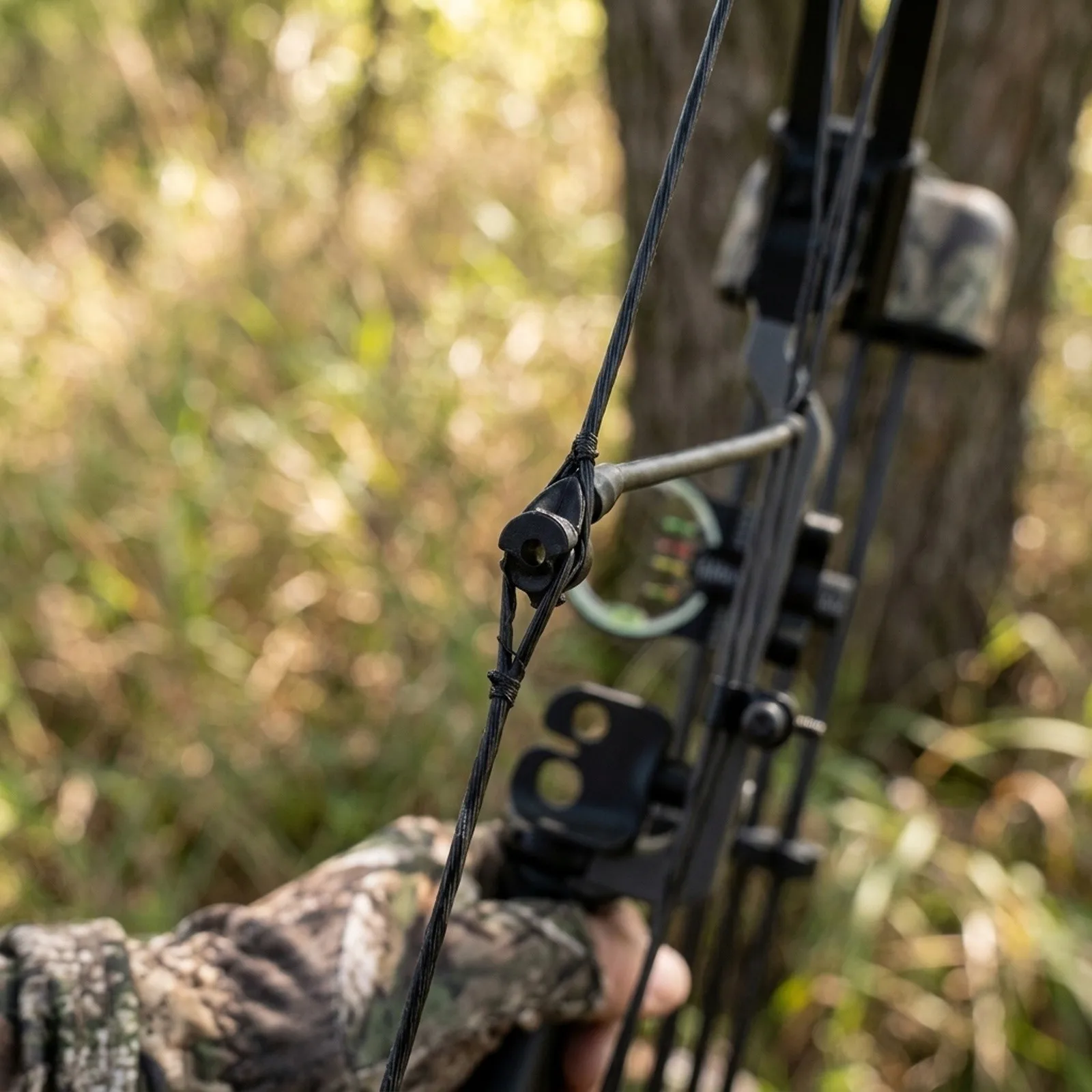Brand New High Quality Outdoor Peep Hole Sight for Compound Bow Silicone Tube 1/8 Inch Diameter Black Bow 30cm Length