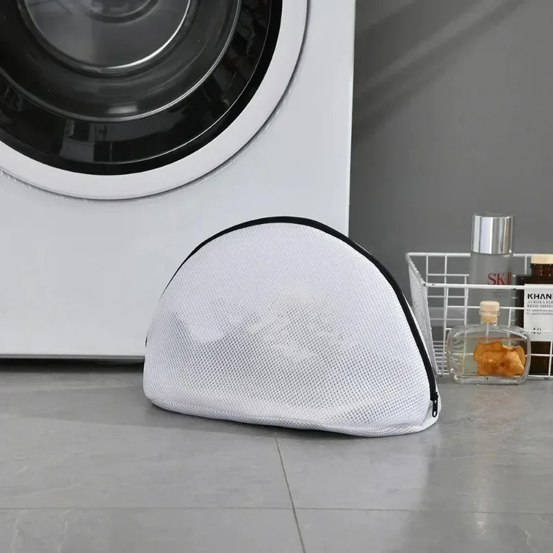 Mesh Laundry Bags Shoes Storage Organizers Washing Machine Shoes Bag Anti-deformation Travel Shoes Storage Bag Laundry Storage