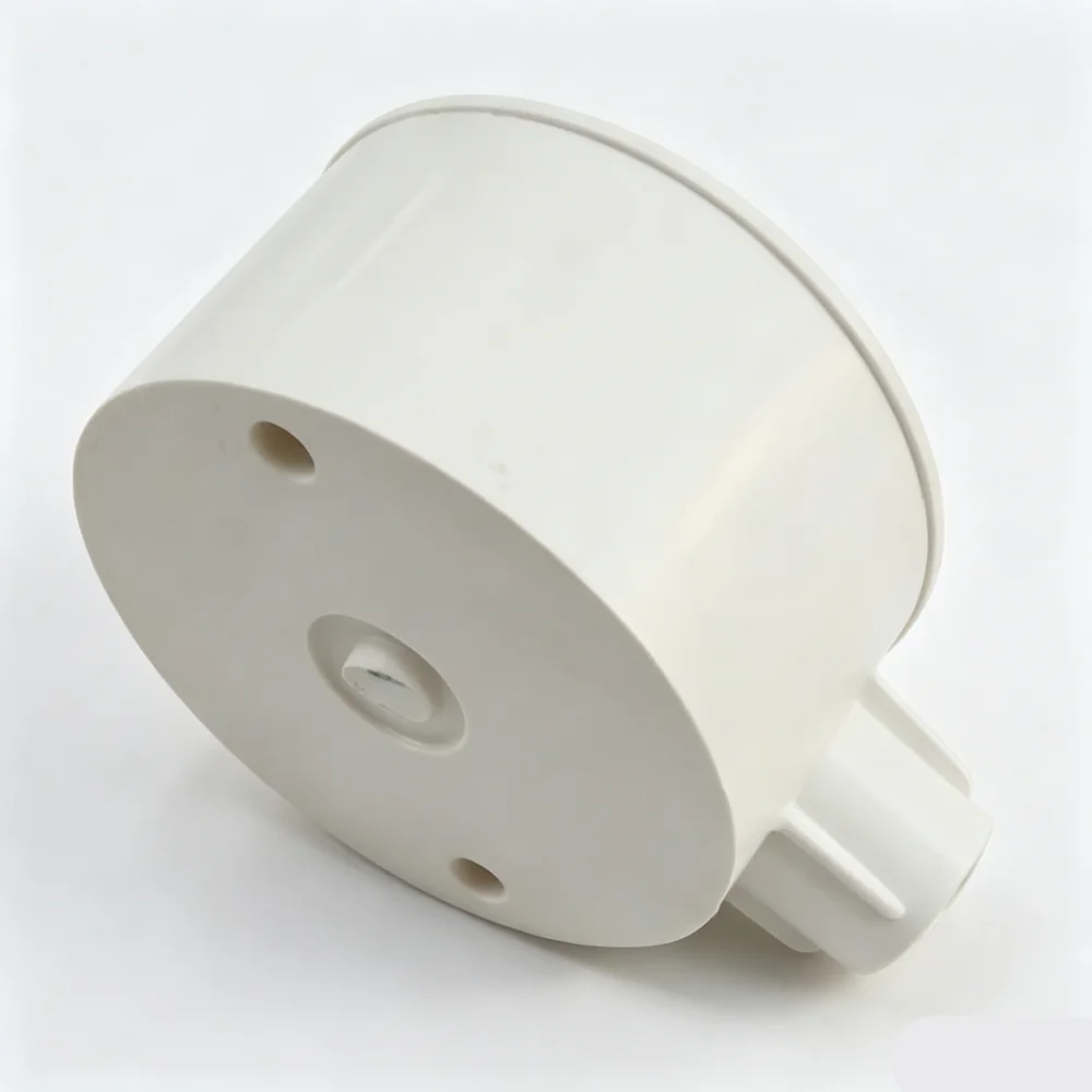 2pcs 16 20 25mm Electrical Pipe Connection Commander Box (Single Fork) PVC White