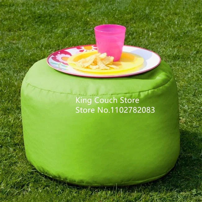 مسند قدم مريح مخصص للطي الأثاث بالجملة مسند قدم مستدير ماكياج البراز البوليستر أريكة العثماني الحديثة مقعد مقعد