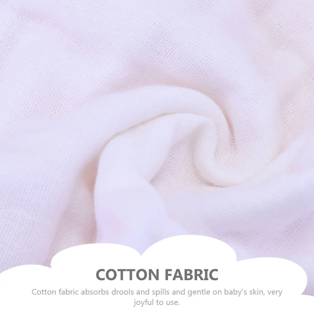 

5Pcs Burp Pads Shoulder Cotton Comfortable Breathable Burp Cloths for Baby Absorbent Reusable Sweat Saliva Towels Infant