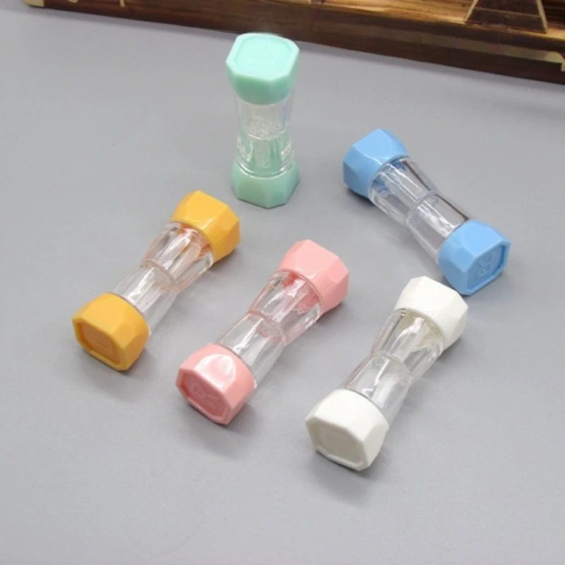 Hard Contact Lens Case Multicolor Small Travel Contact Lens Container Holder 1Pcs Portable Glasses Case Protector Box