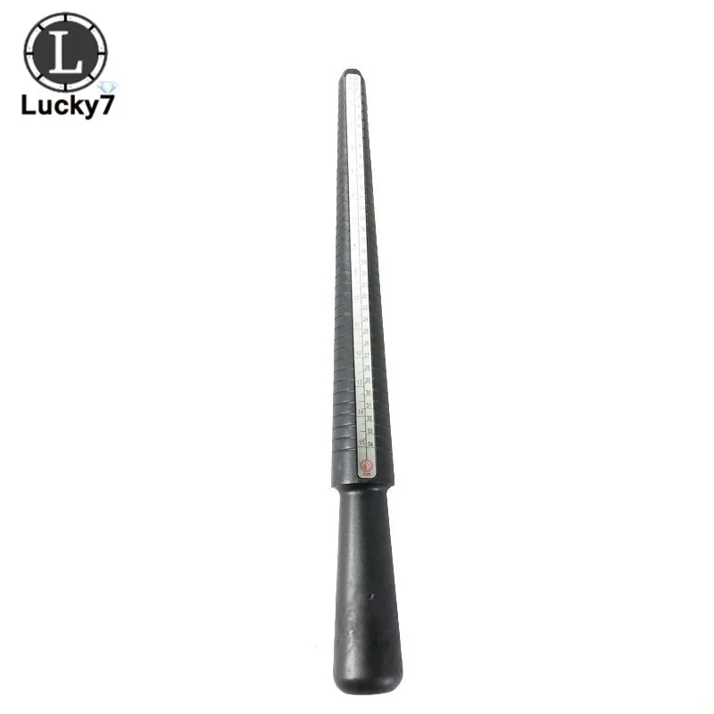Multi-Purpose Professional Ring Sizer Measuring Tool Plastic Jewelry Mandrel Stick Finger Gauge for Ring Size Determination